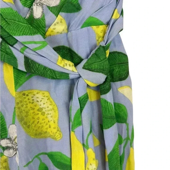 Anthropologie Maeve strapless romper with lemon print- size 2 - Picture 4 of 11